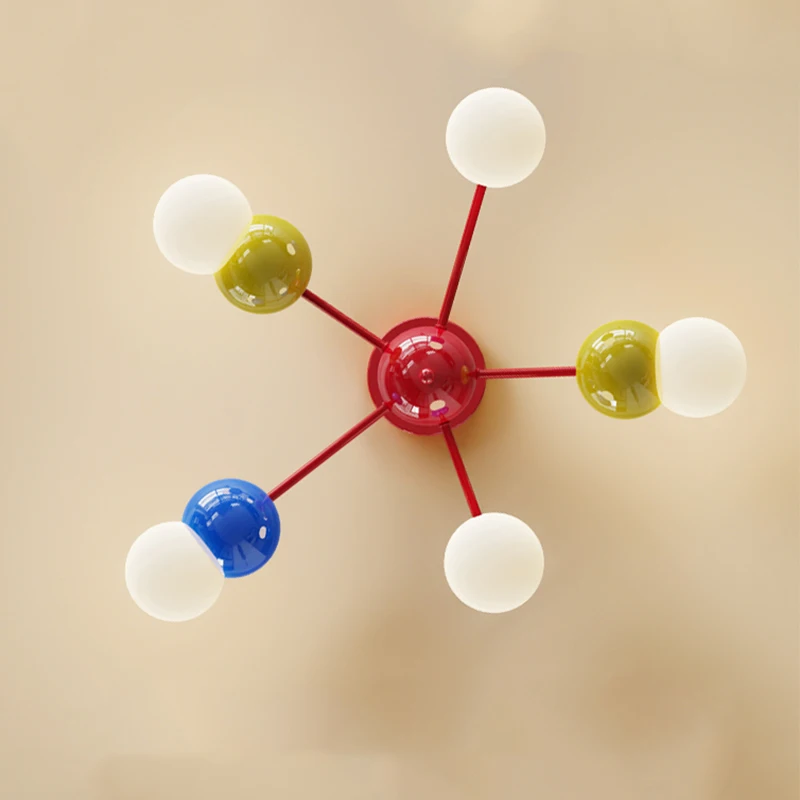 โคมไฟระย้าทรงลูกบอล – โคมไฟเพด - Baby Nursery Light Fixture บทวิจารณ์และราคา