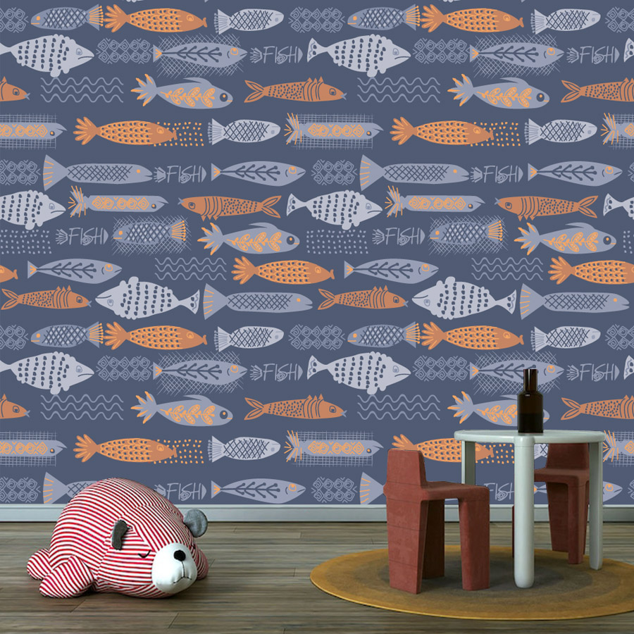 วอลเปเปอร์ลายปลา 10+ แบบ กันน้ - Baby Nursery Peel And Stick Wallpaper บทวิจารณ์และราคา